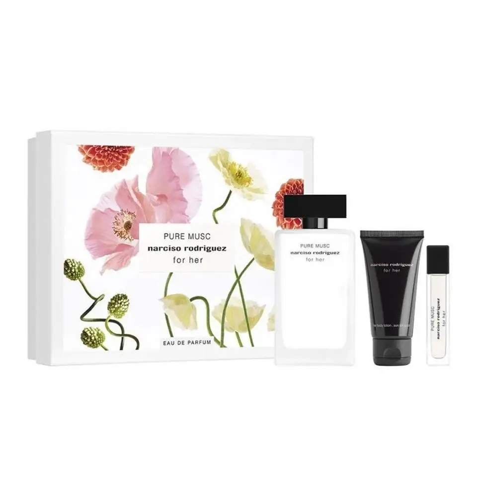Pure Musc For Her Edp Women`s 3 Pcs Gift Set by Narciso Rodriguez