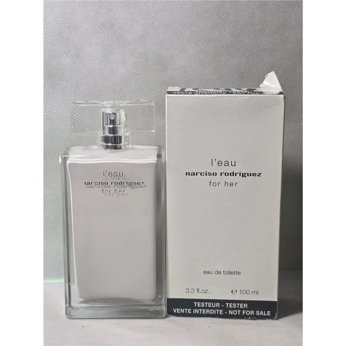 For Her L`eau Eau DE Toilette Spray 100 ML/3.3 Fl.oz. T by Narciso Rodriguez