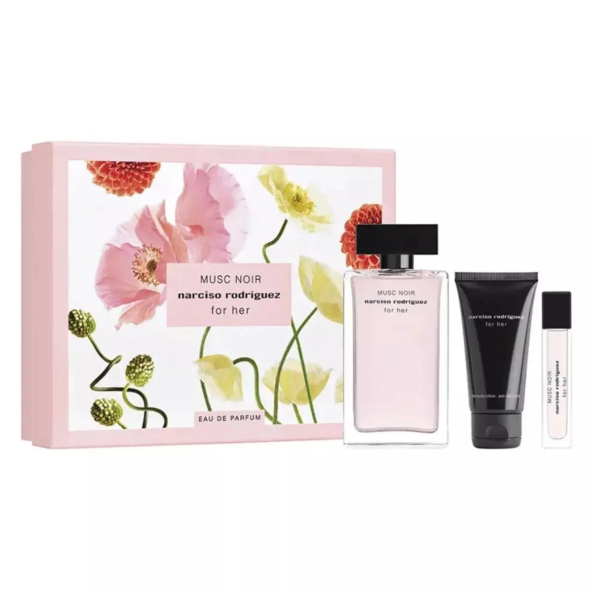 Narciso Rodrigues For Her Musc Noir 3 PC Edp Women Gift Set by Narciso Rodriguez