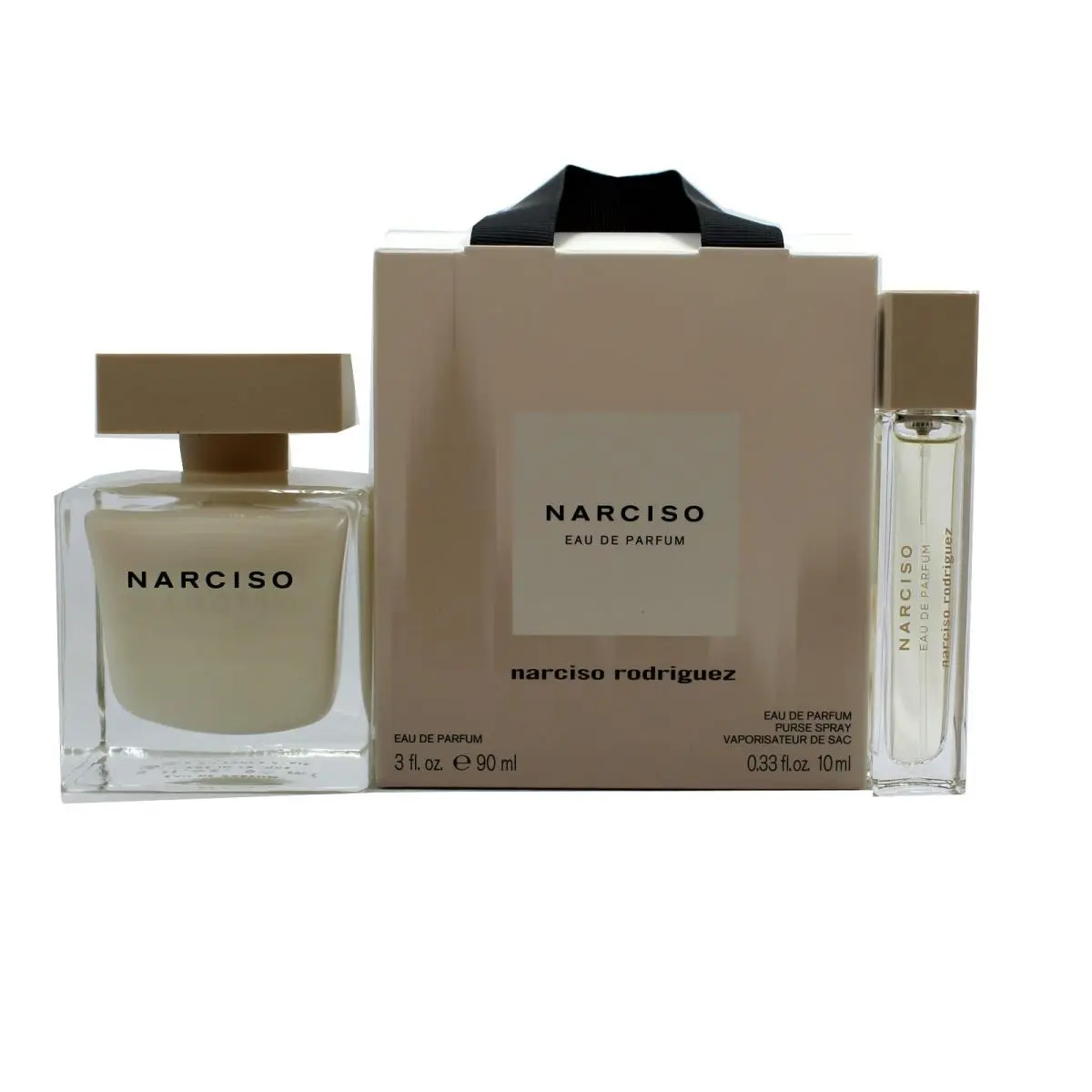 2PC Travel Set with Eau DE Parfum Natural Spray 90ML by Narciso Rodriguez