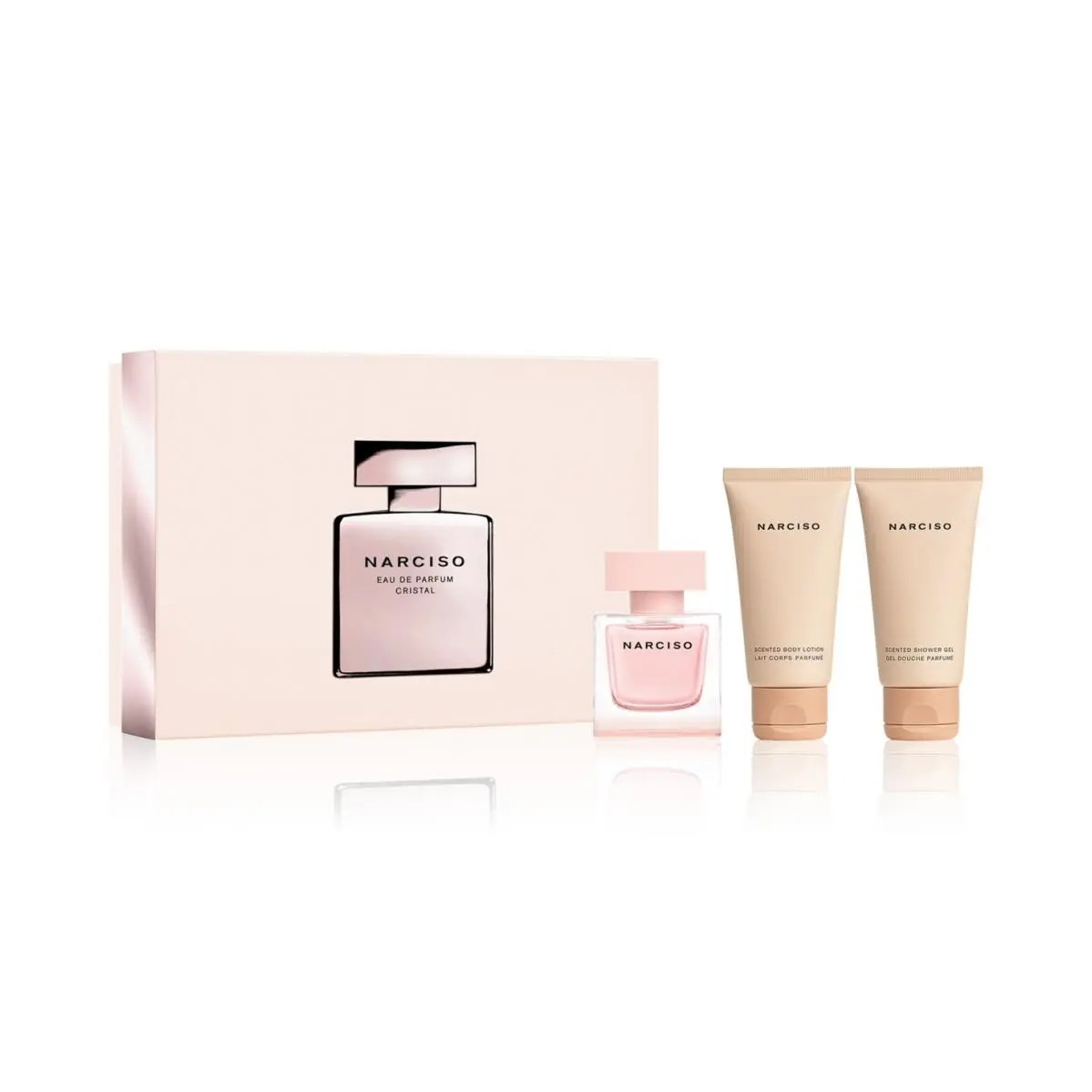 Narciso Cristal Xmas Set Gift Set For Women Elegant Aroma by Narciso Rodriguez