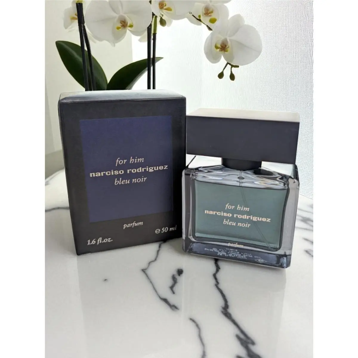 For Him Bleu Noir By  1.6oz/ 50ml Parfum For Men by Narciso Rodriguez