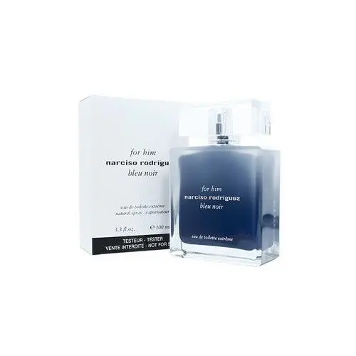 Bleu Noir Men 3.3 3.4 oz 100ml Edt Extreme Spray Same As Photo by Narciso Rodriguez