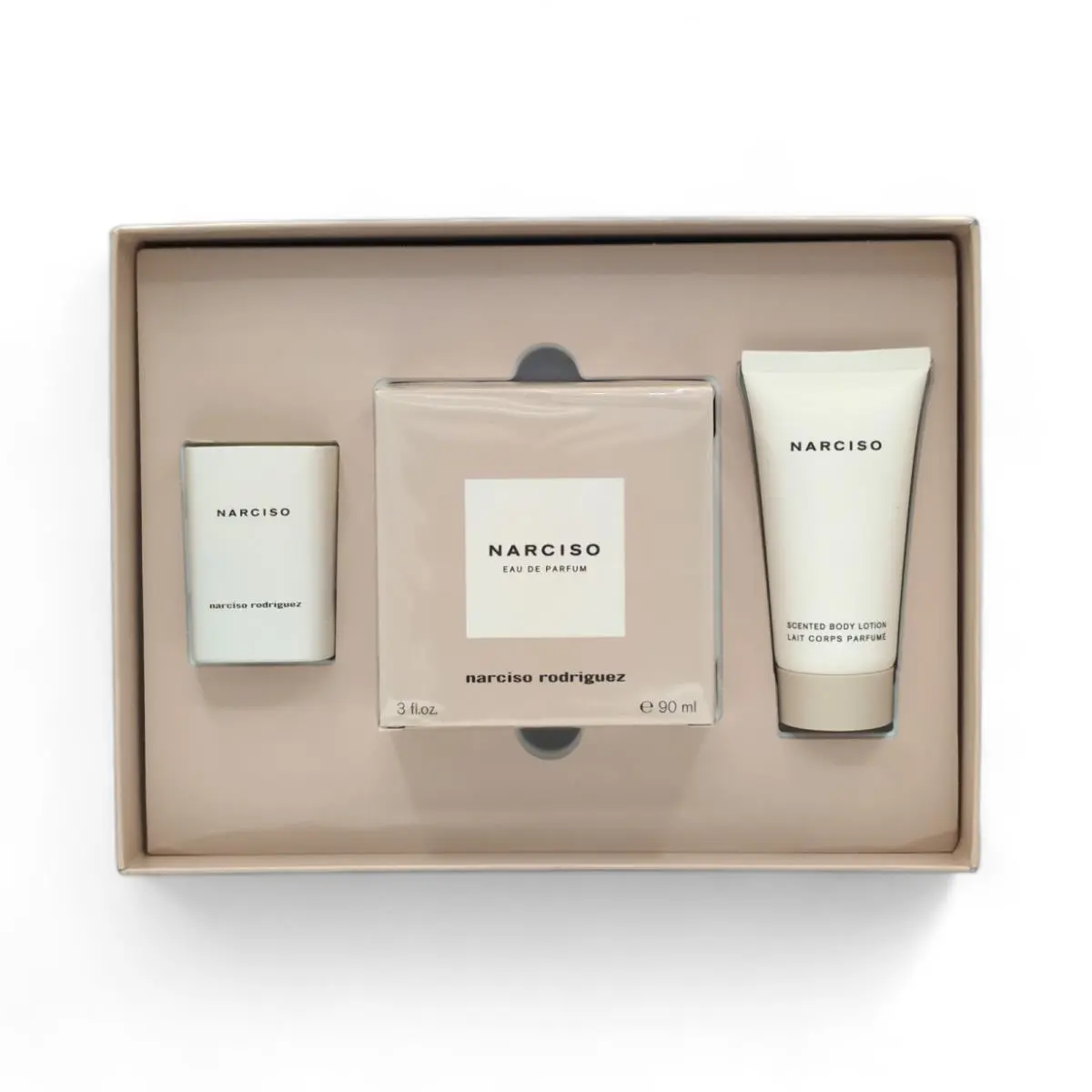 Narciso  Gift Set Edp 3oz + 1.6oz Body Lotion + Candle by Narciso Rodriguez