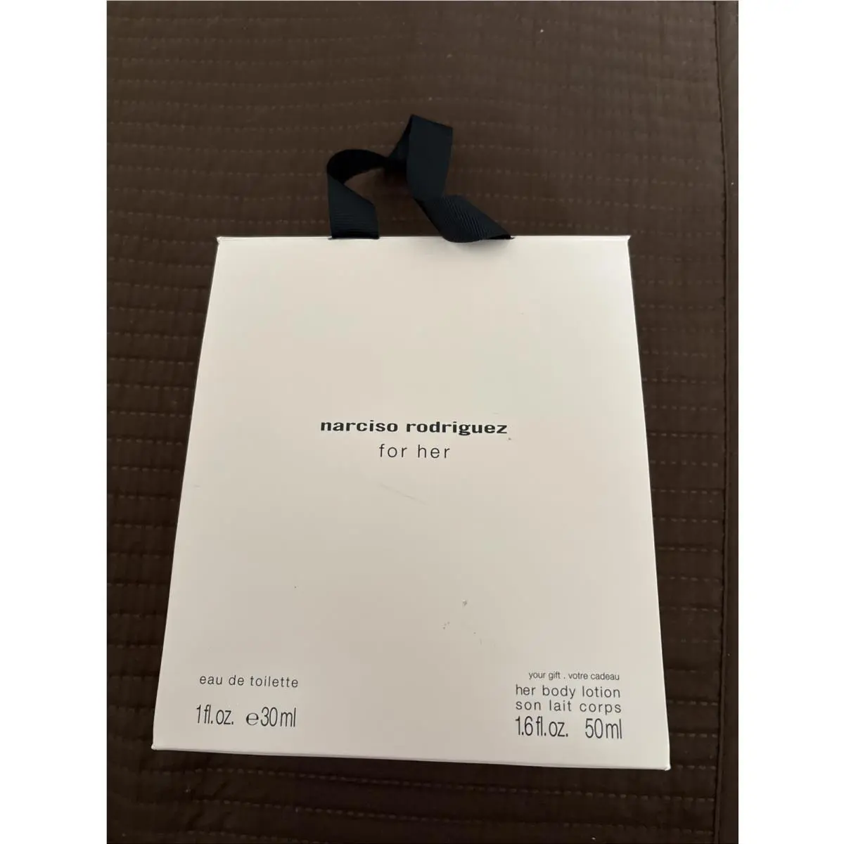 For Her Eau De Toilette 30 Ml and 50 Ml Body Lotion by Narciso Rodriguez