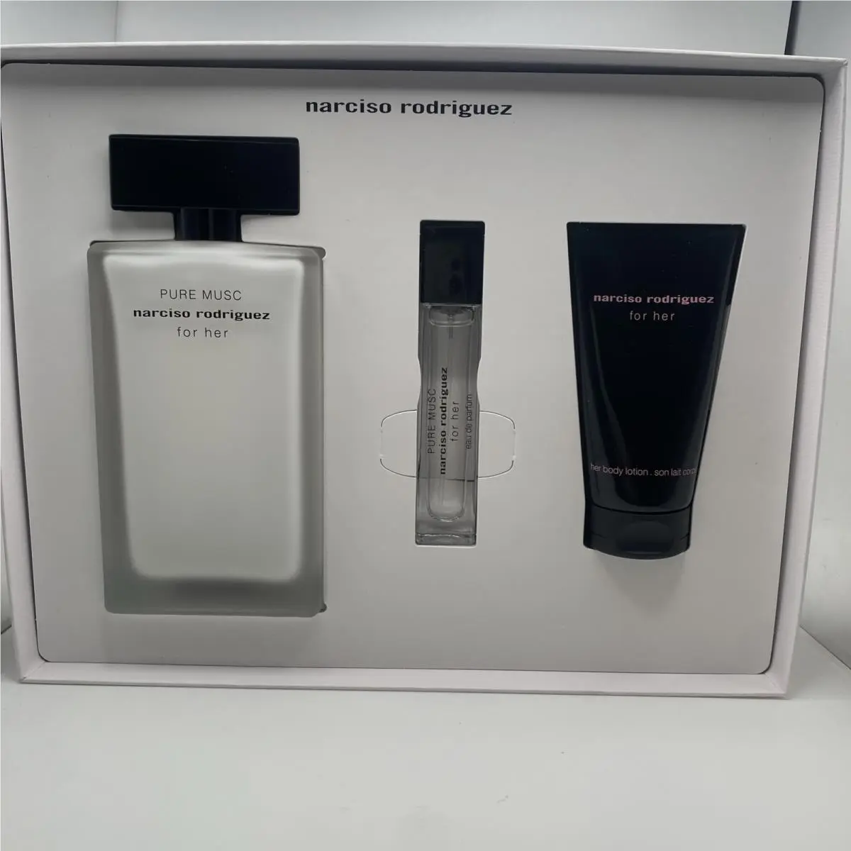 Pure Musc  For Her Eau de Parfum Edp 3-Piece Set by Narciso Rodriguez