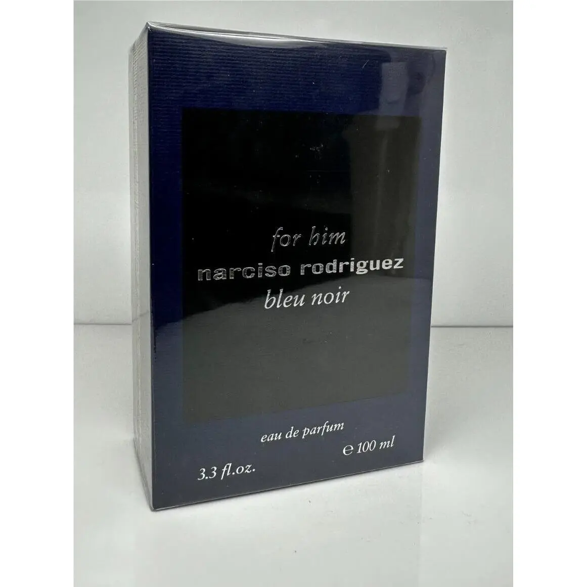 Bleu Noir For Him 3.3 3.4 Oz 100ml Eau de Parfum Spray For Men by Narciso Rodriguez