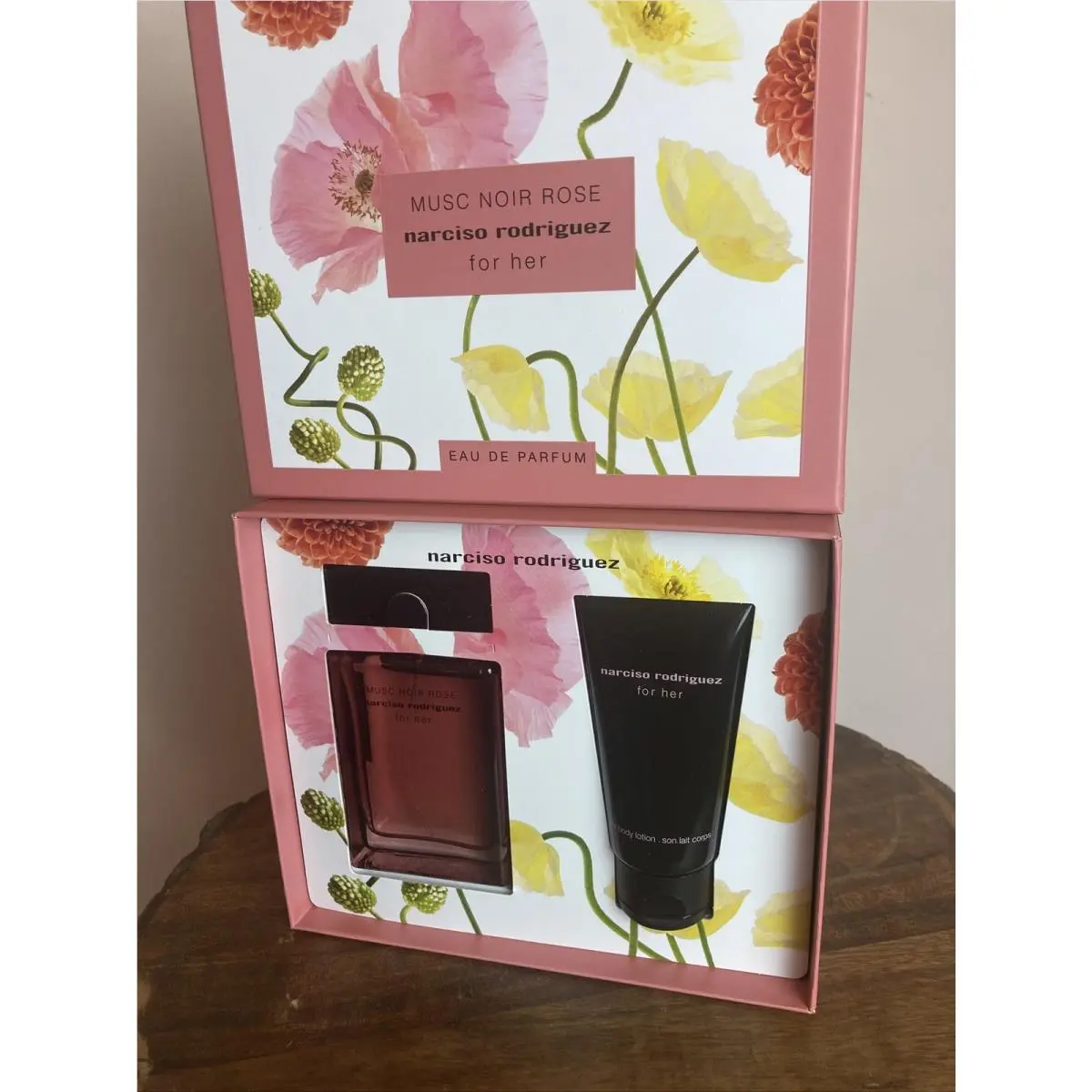 For Her Musc Noir Rose Edp 1.6oz/50ml + Body Lotion 1.6oz/50ml by Narciso Rodriguez
