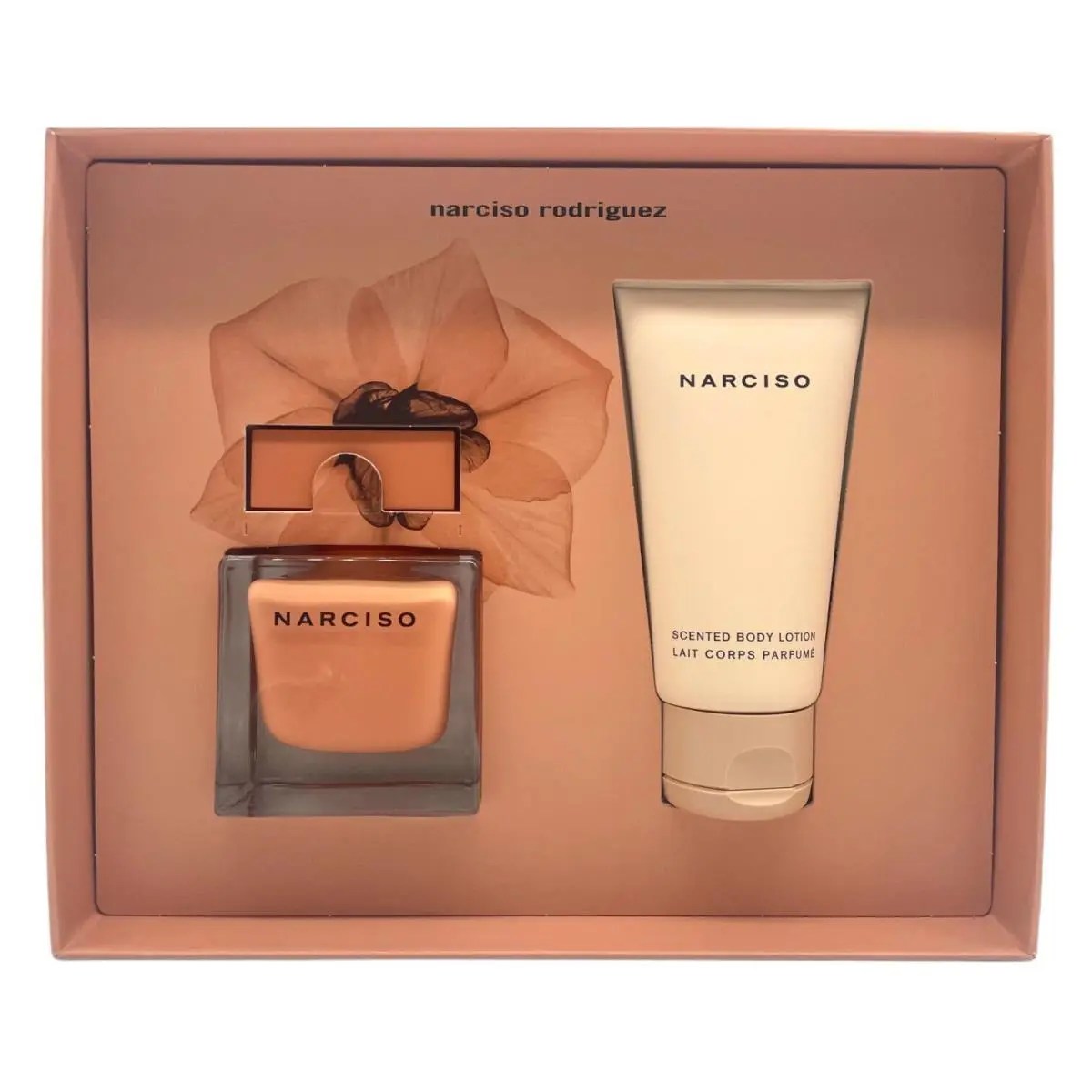 Ladies Eau de Parfum Ambree Gift Set Fragrances 3423222055851 by Narciso Rodriguez