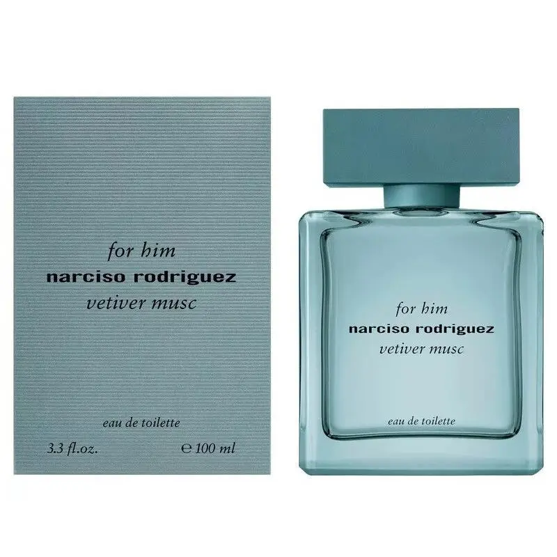 Vetiver Musc Men 3.3 oz 100 ml Eau De Toilette Spray by Narciso Rodriguez