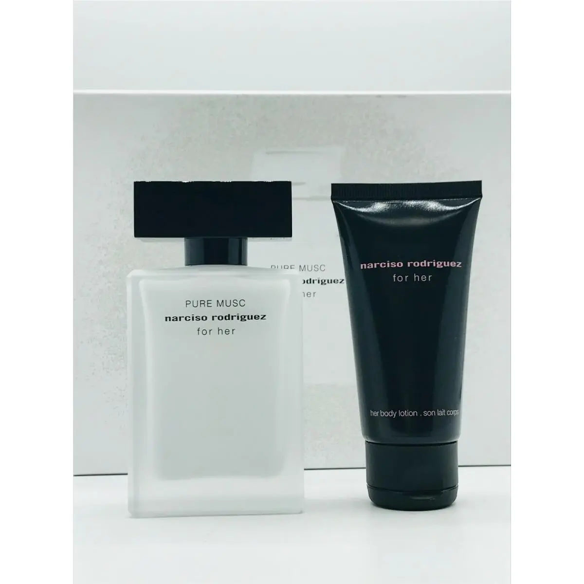 Pure Musc 2pc Set Parfum Spray 1.6 oz Body Lotion 1.6 oz by Narciso Rodriguez