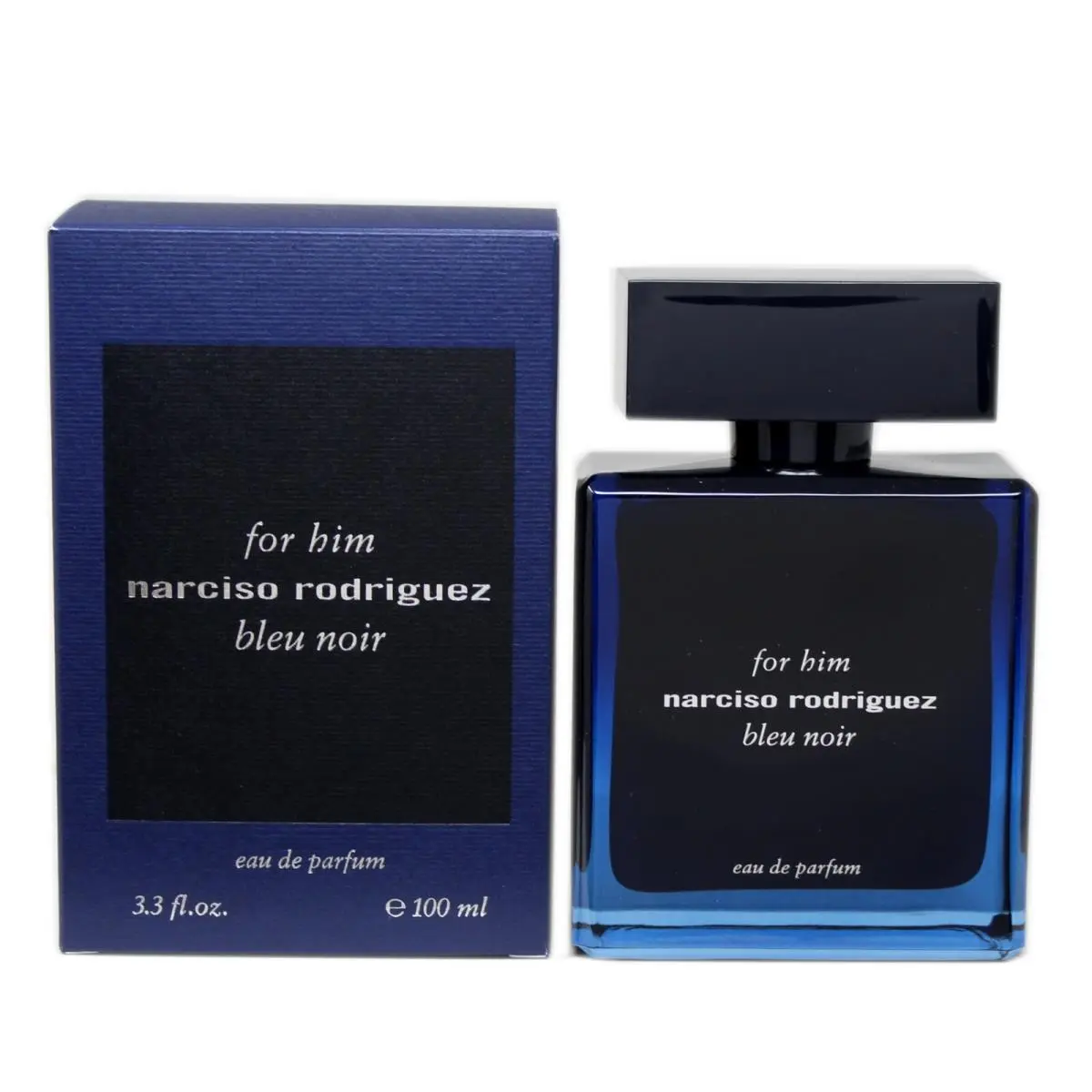 For Him Bleu Noir Eau DE Parfum Natural Spray 100 ML/3.3 OZ by Narciso Rodriguez