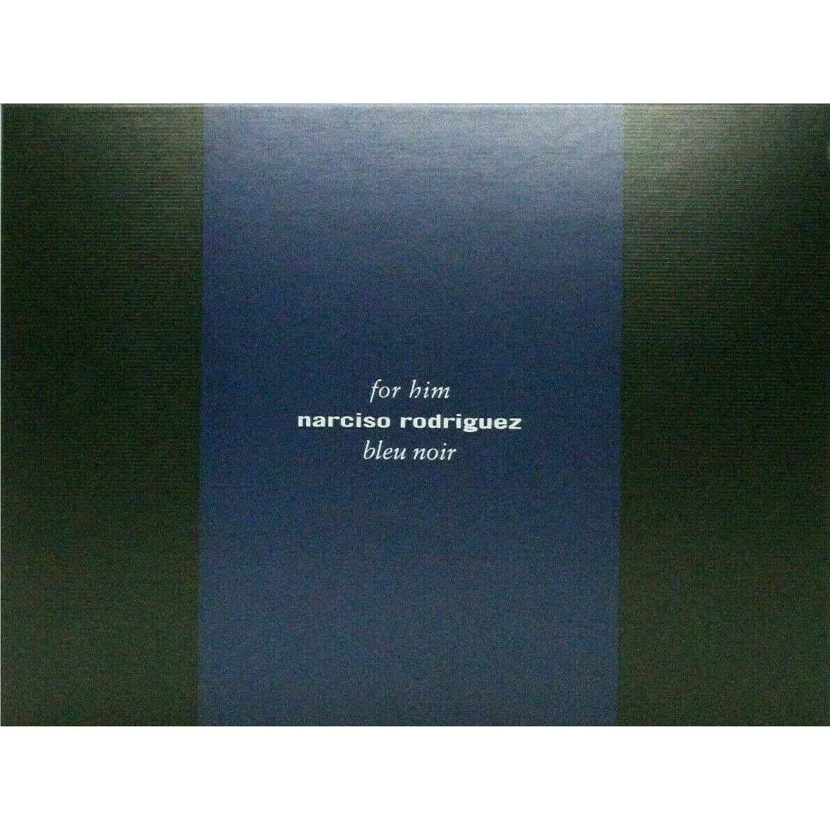 Bleu Noir For Him 3 Pcs Gift Set Edt 3.3 Oz Shower Gel x 2 pc by Narciso Rodriguez