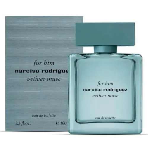 For Him Vetiver Musc 100ml-3.3oz Edt BG13 by Narciso Rodriguez