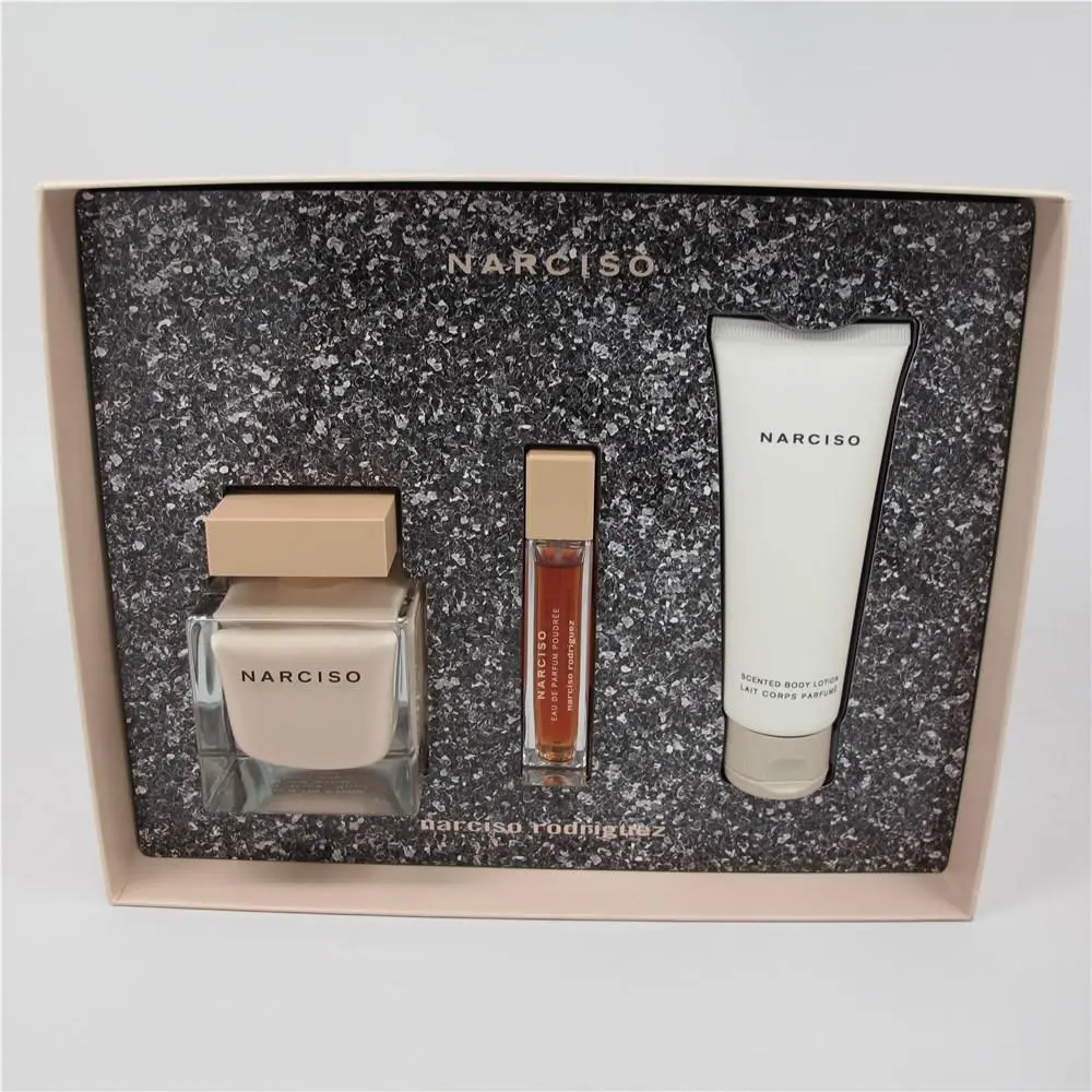 Narciso Poudree  Set: 3.0 oz 0.33 oz Edp Spray Lotion by Narciso Rodriguez