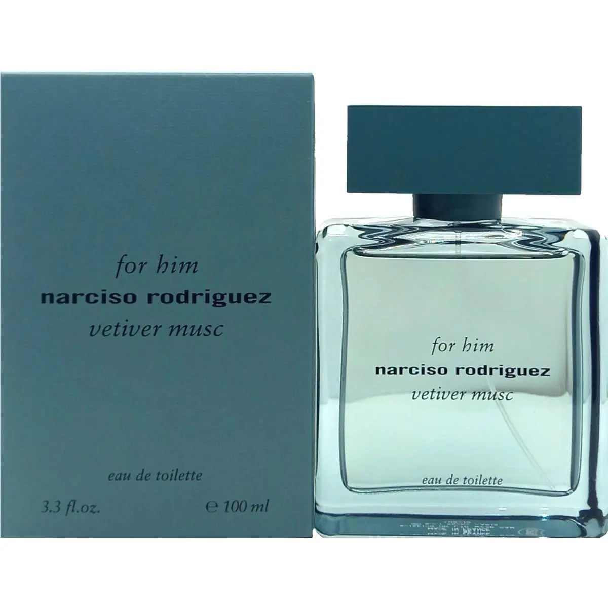 Vetiver Musc For Him Eau DE Toilette Spray 3.3 Oz / 100 ml by Narciso Rodriguez