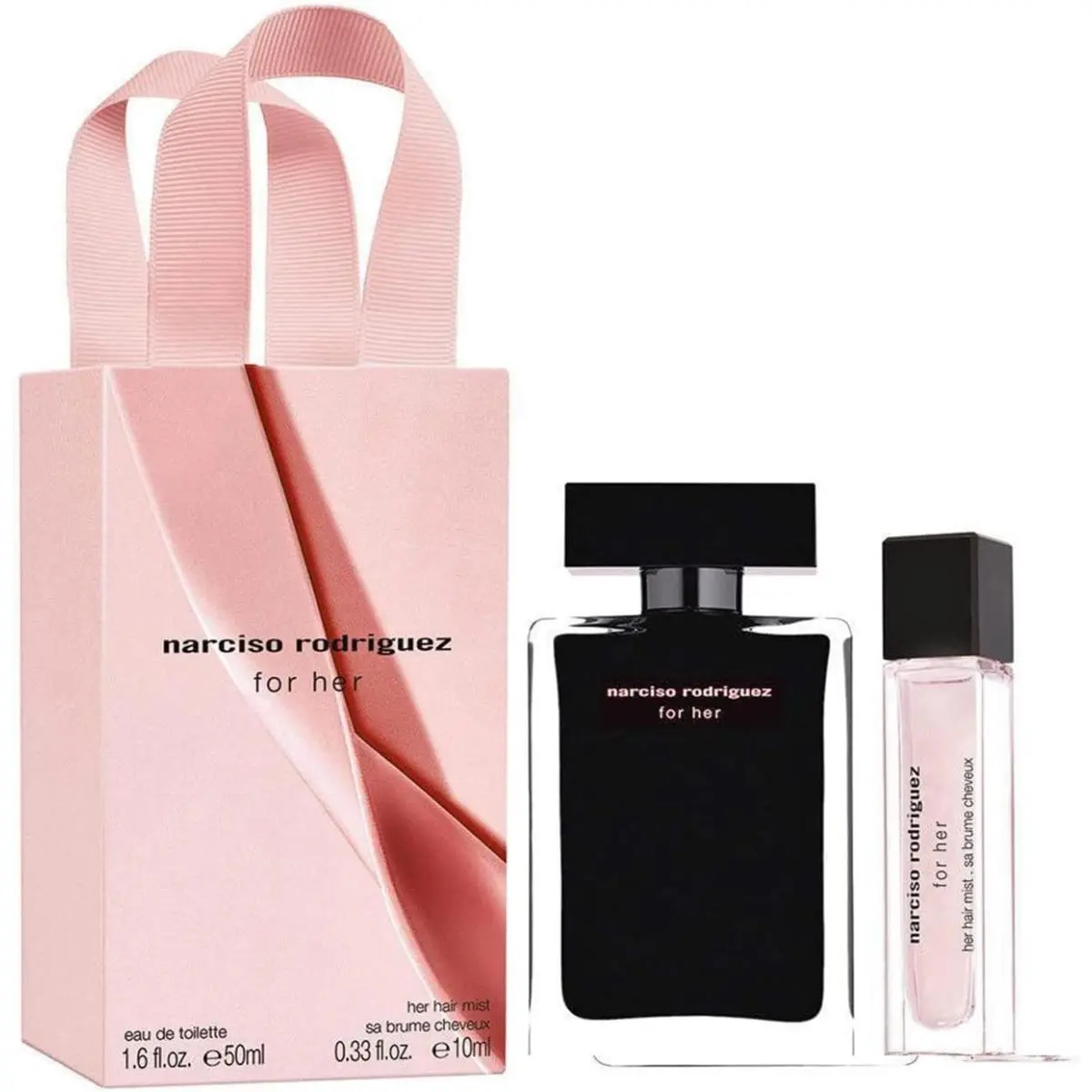 Set: Edt 1.7 Oz + Edt 0.33 Oz by Narciso Rodriguez