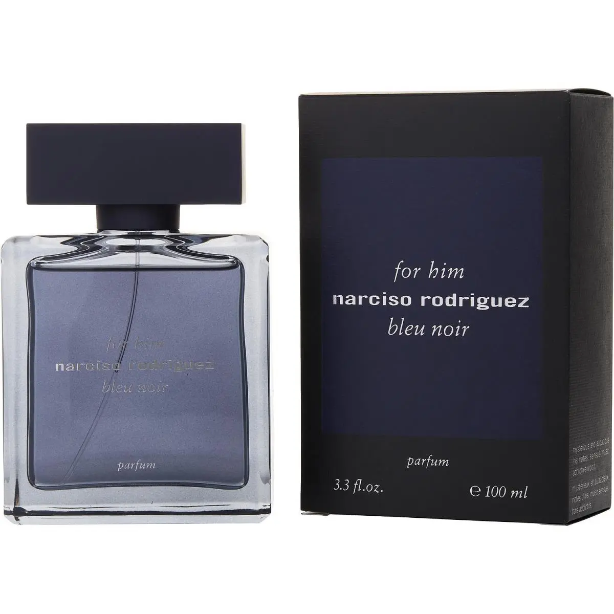 Bleu Noir 3.3 oz / 100 ml Parfum Cologne For Men by Narciso Rodriguez