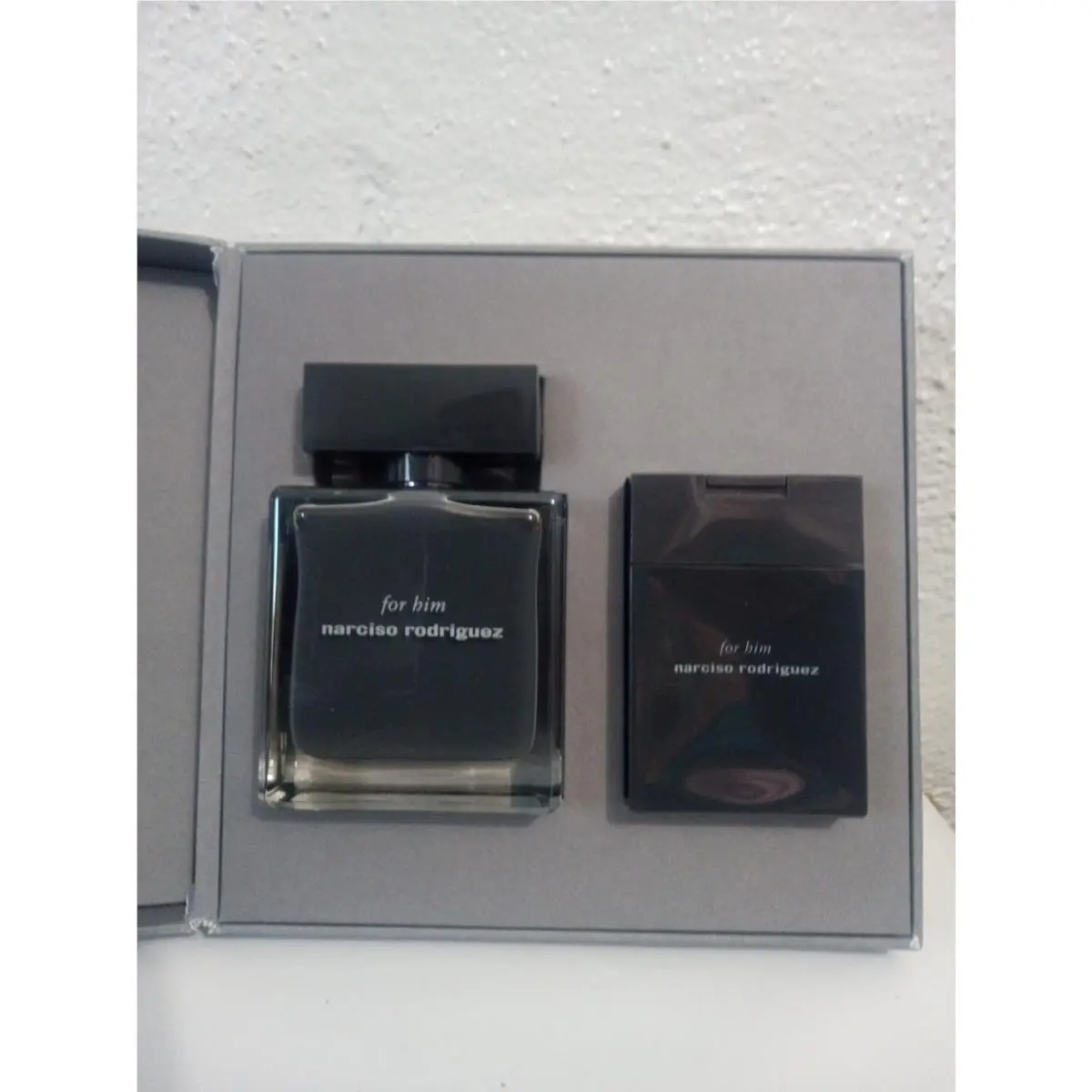 For Him 2 Pce Set 3.3 Edt Spray 3.3 OZ Shower Gel For Men by Narciso Rodriguez