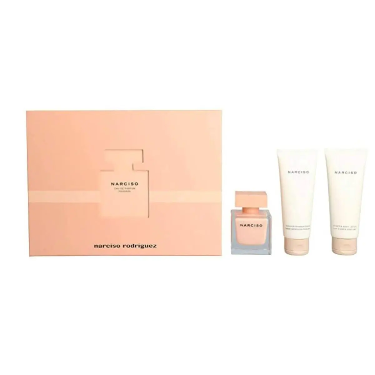 3 Pc Gift Set Edp/shower Cream/ Body Lotion For Her by Narciso Rodriguez