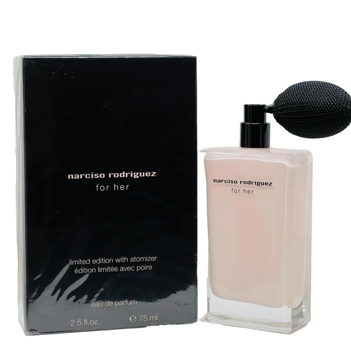 Naarciso Rodriguez For Her Limited Edition with Atomizer Edp 2.5 oz/75 ml by Narciso Rodriguez