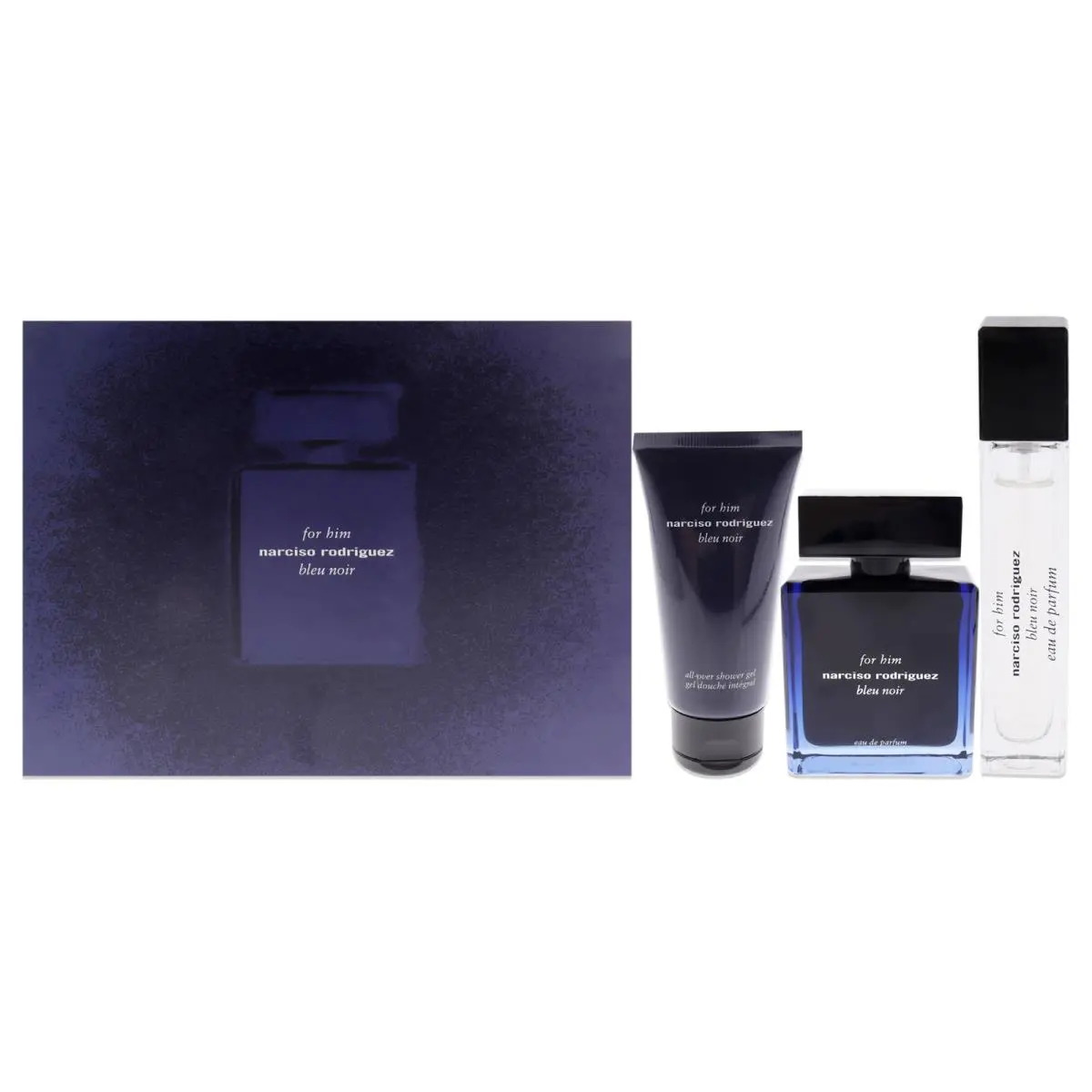 Bleu Noir  For Men - 3 Pc Gift Set by Narciso Rodriguez