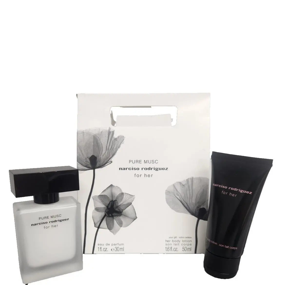 Pure Musc For Her 30ml Edp Gift Set + 50ml Body Lotion by Narciso Rodriguez
