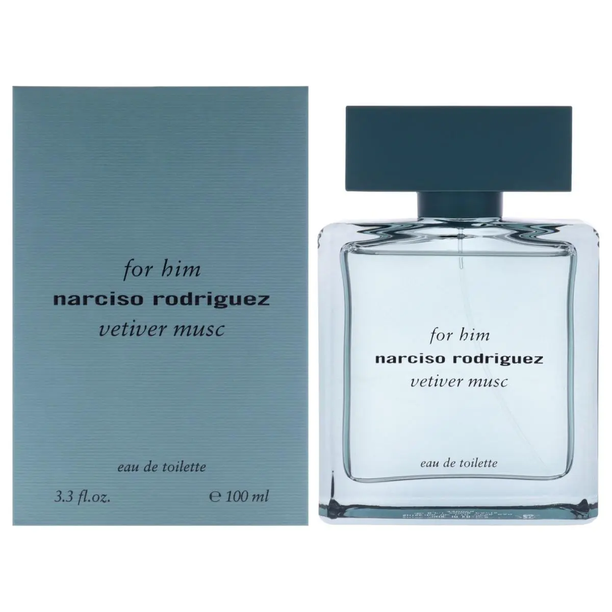3 Pack Vetiver Musc  For Men - 3.3 oz Edt Spray by Narciso Rodriguez