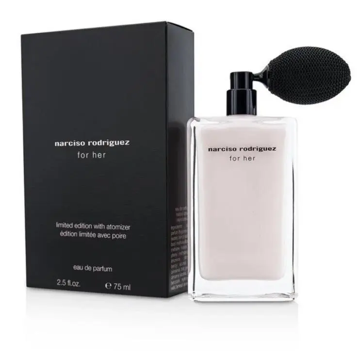 Naarciso Rodriguez For Her Limited Edition with Atomizer Edp - 2.5oz/75ML by Narciso Rodriguez