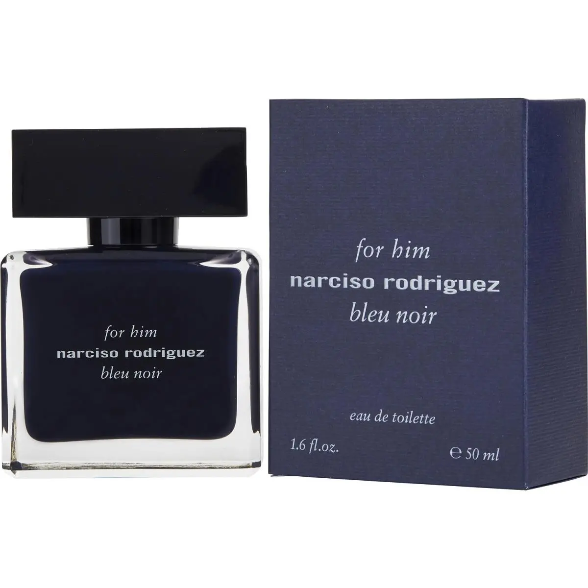 For Him Bleu Noir Eau de Toilette Edt 1.6 oz by Narciso Rodriguez
