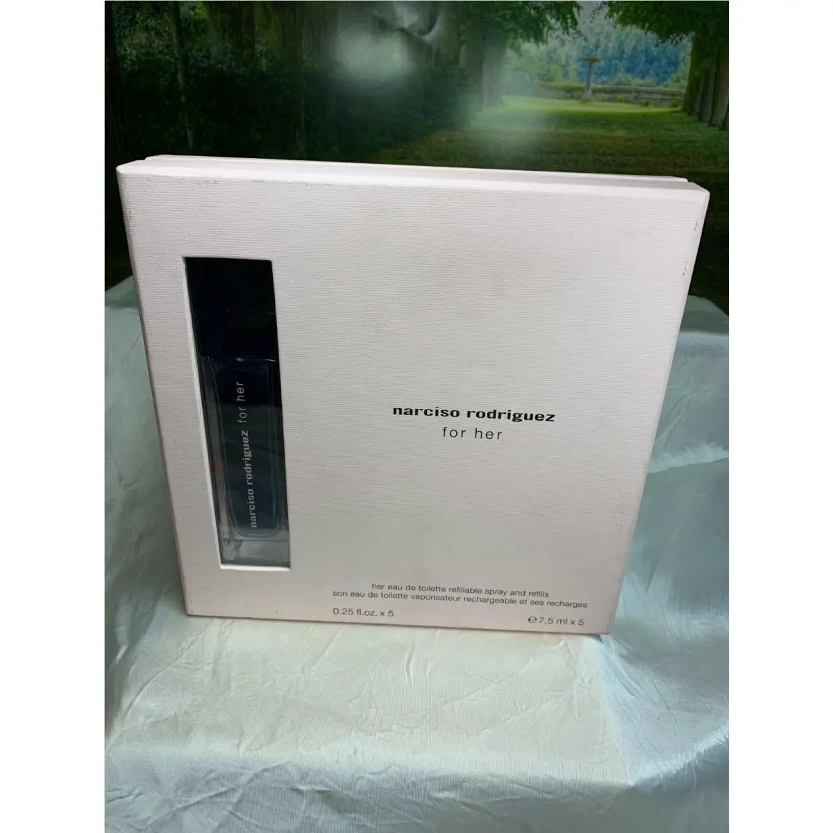 For Her Set Edt Refilable and Refills 7 5 ML X 5 ML by Narciso Rodriguez