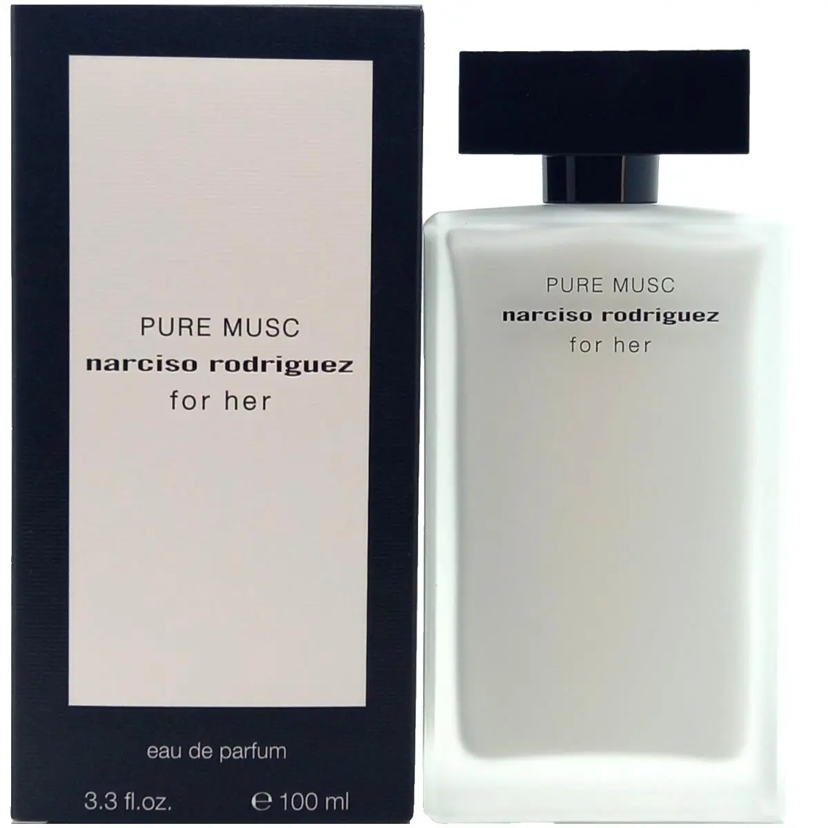 Pure Musc For Her Eau DE Parfum Spray 3.3 Oz /100 ml by Narciso Rodriguez