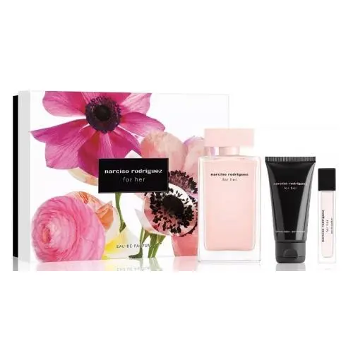 For Her Edp 3 Pcs Women Gift Set Great Mother`s Day Gift by Narciso Rodriguez