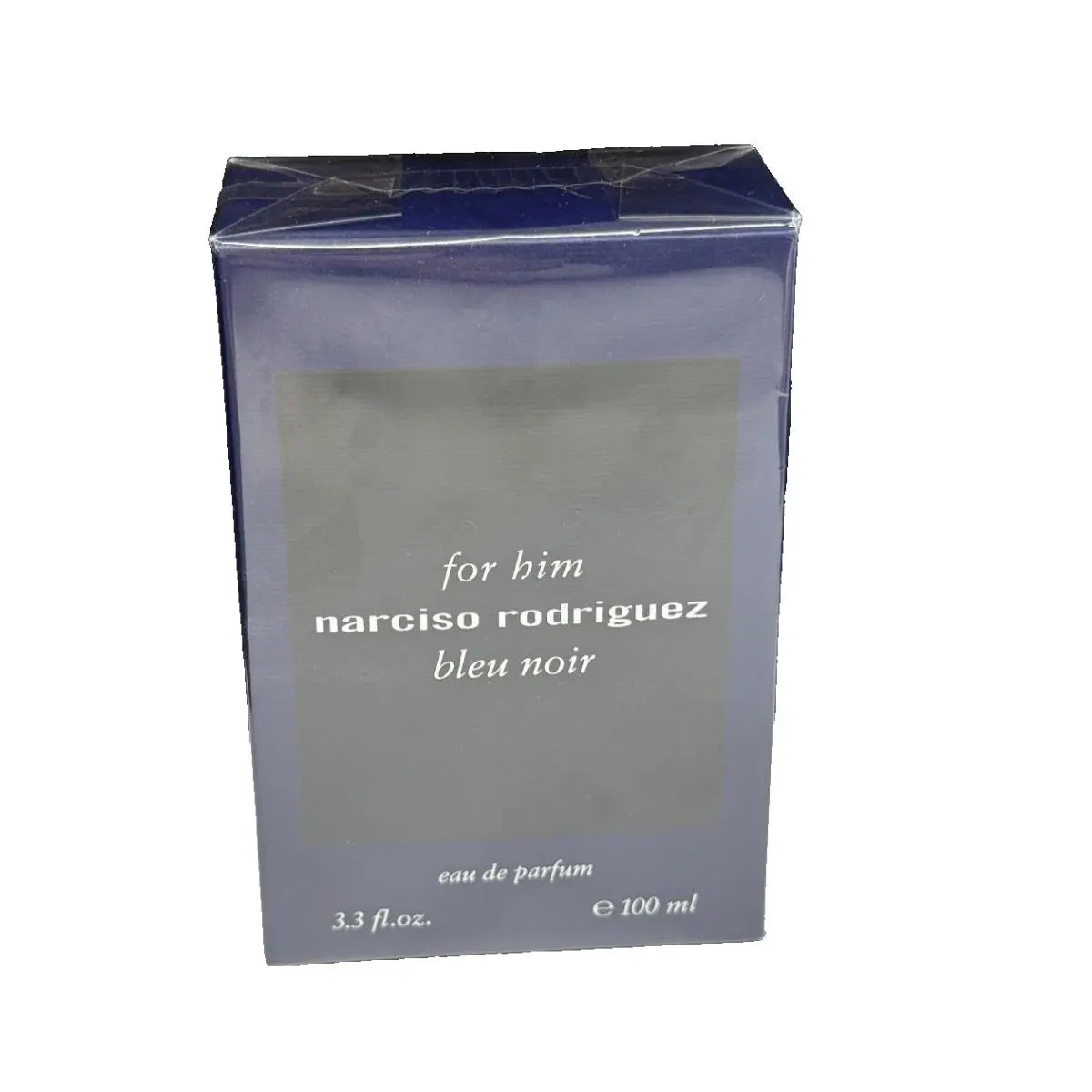 For Him Bleu Noir Eau De Parfum Spray 3.3 oz 100 ml by Narciso Rodriguez
