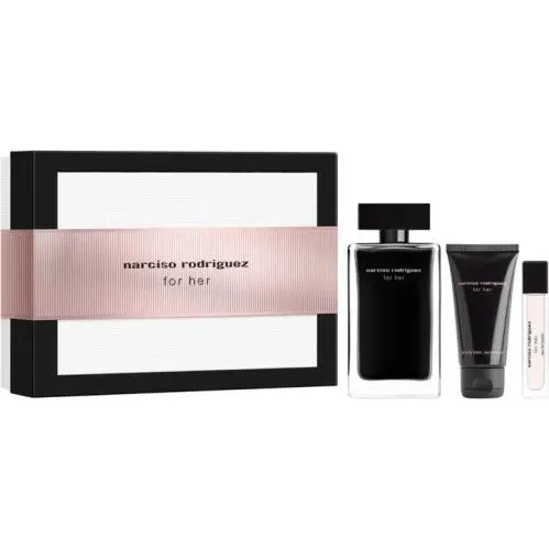 Narciso Rodriguez For Her Fragrance For Women 3 Piece Gift Set