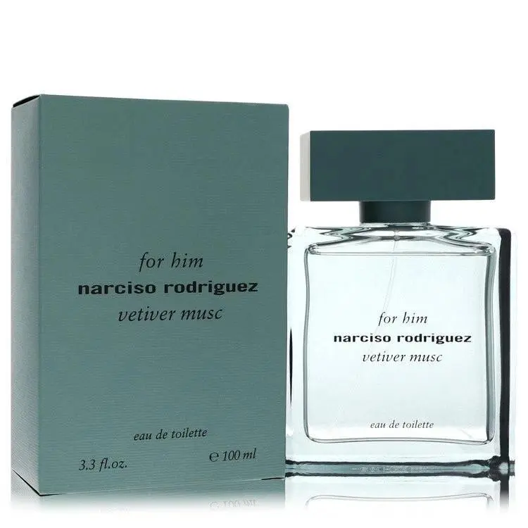 Vetiver Musc Eau De Toilette Spray 3.3 oz-100 ml Men Seal by Narciso Rodriguez