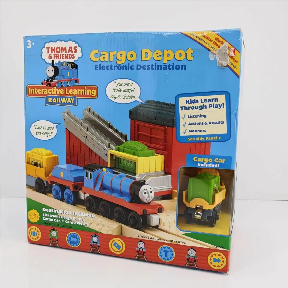 Thomas Friends Cargo Depot Electronic Destination Vintage Railway Boxed