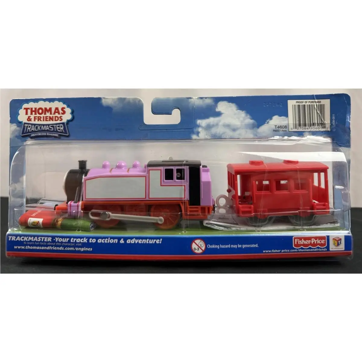 Fisher Price Thomas Trackmaster Motorized Rosie Engine Caboose 2009