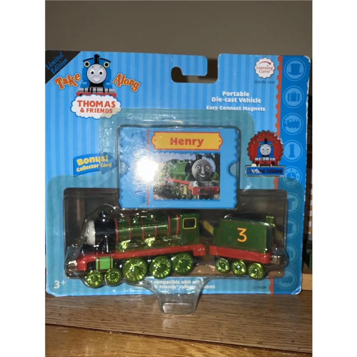 Metallic Henry Thomas Friends Train Diecast Take N Play Along Collector
