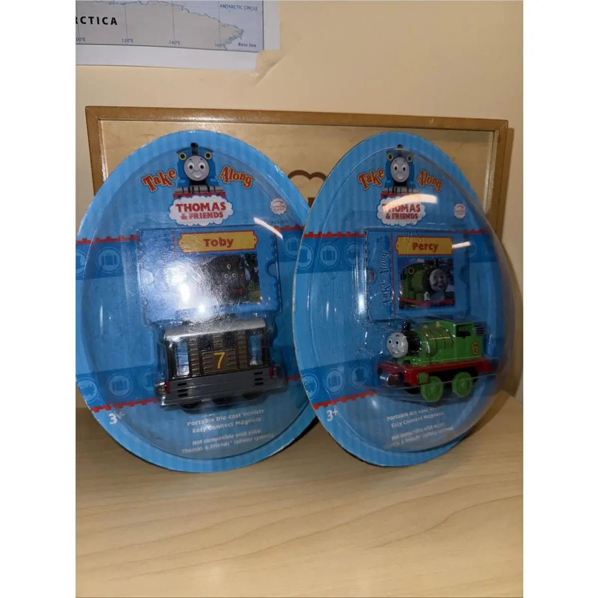 Toby Percy Thomas Friends Train Take Along Diecast 2006 Easter Egg Pack