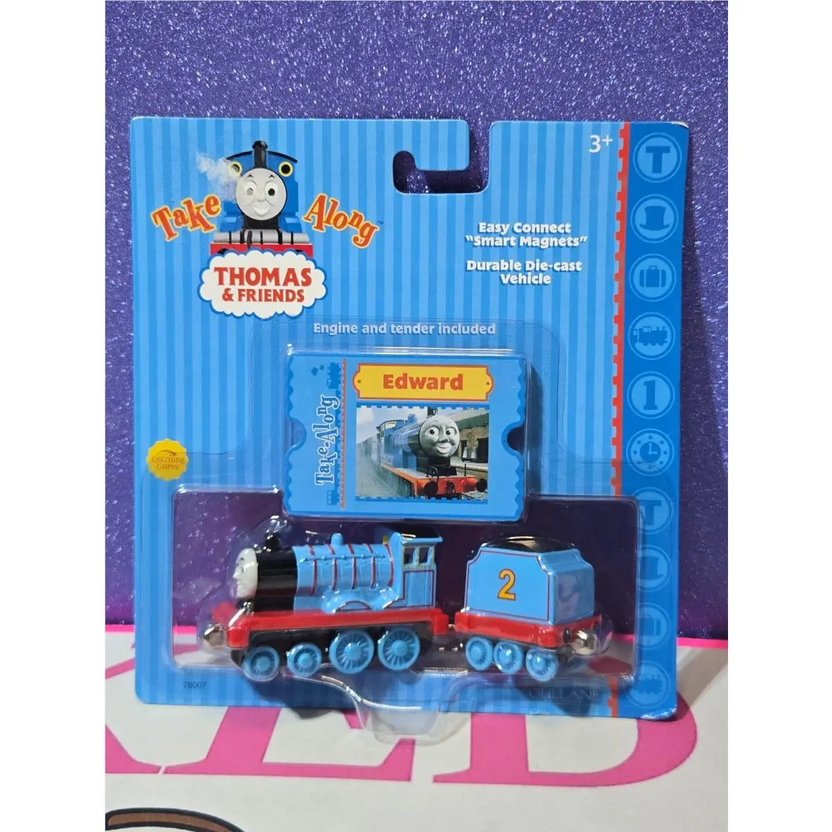 Edward Thomas Friends Train Diecast Take N Play Along On Card 2002