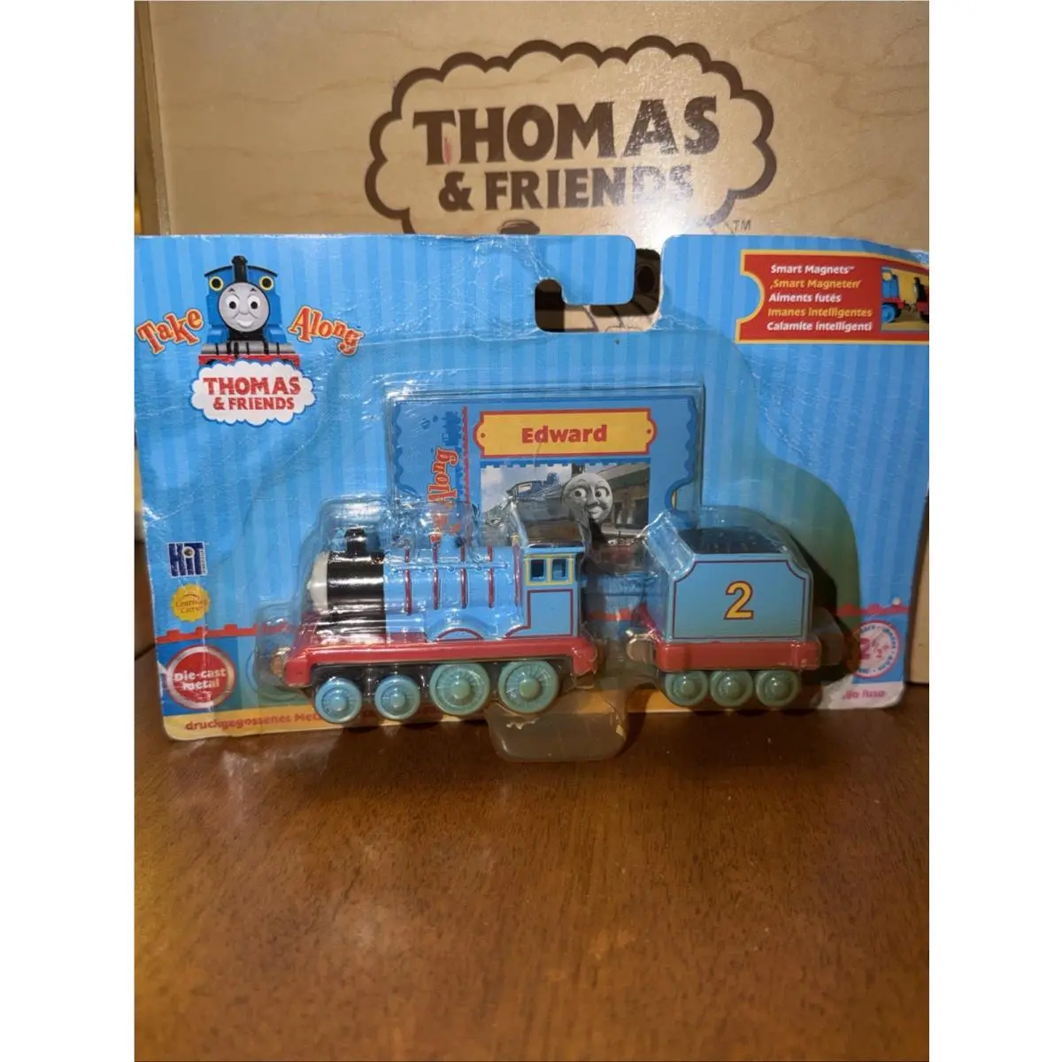 Edward Thomas Friends Train Diecast Take N Play Along International Box