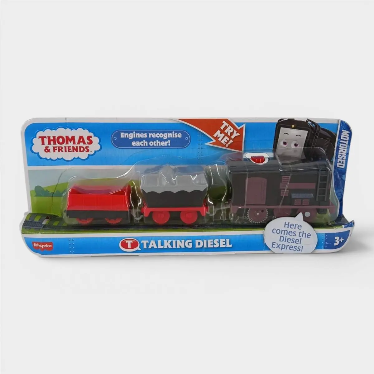Thomas Friends Motorized Toy Train Talking Whiff Engine w/ Sounds Phrases Ca