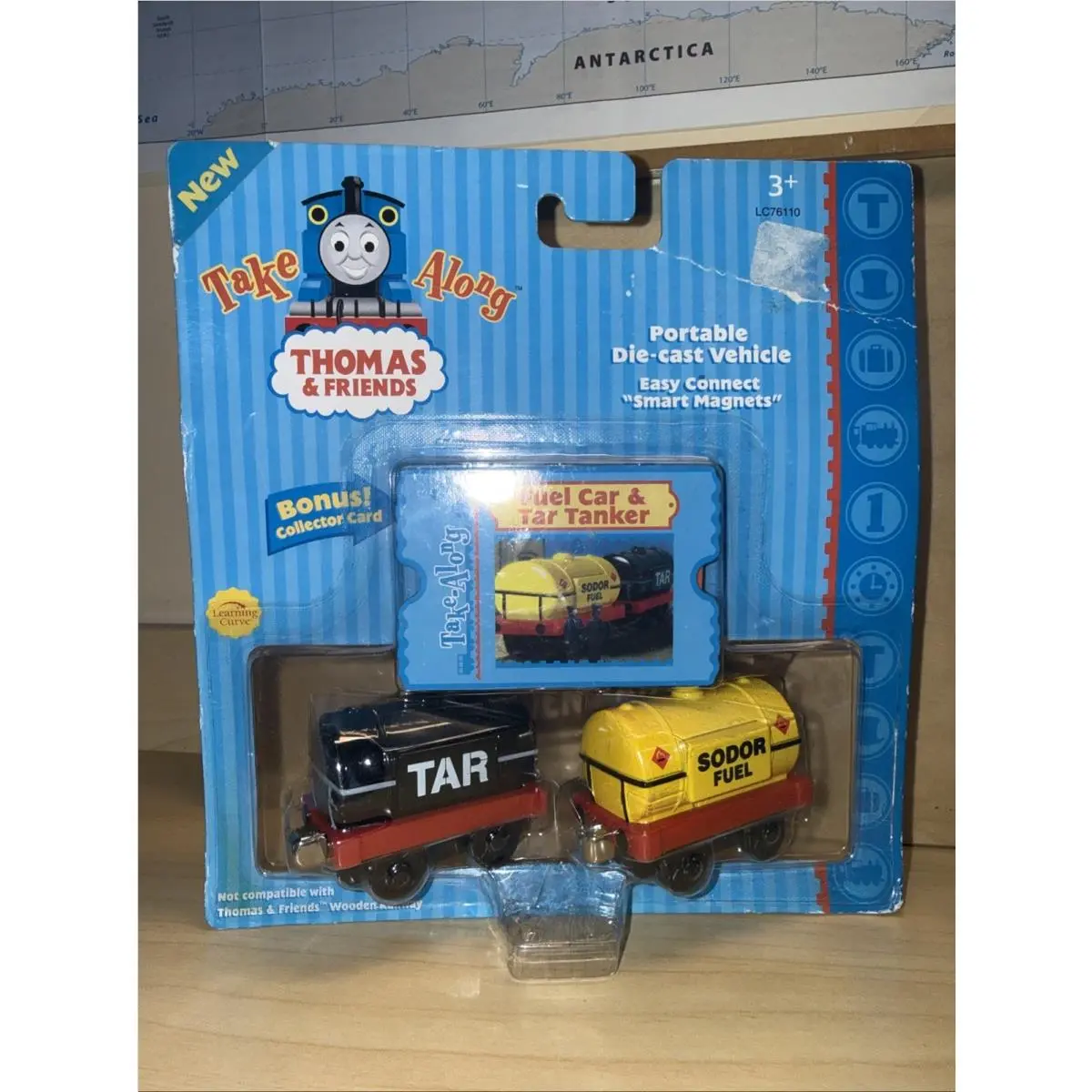Fuel Tar Tanker Thomas Friends Train Take Along n Play Diecast Card