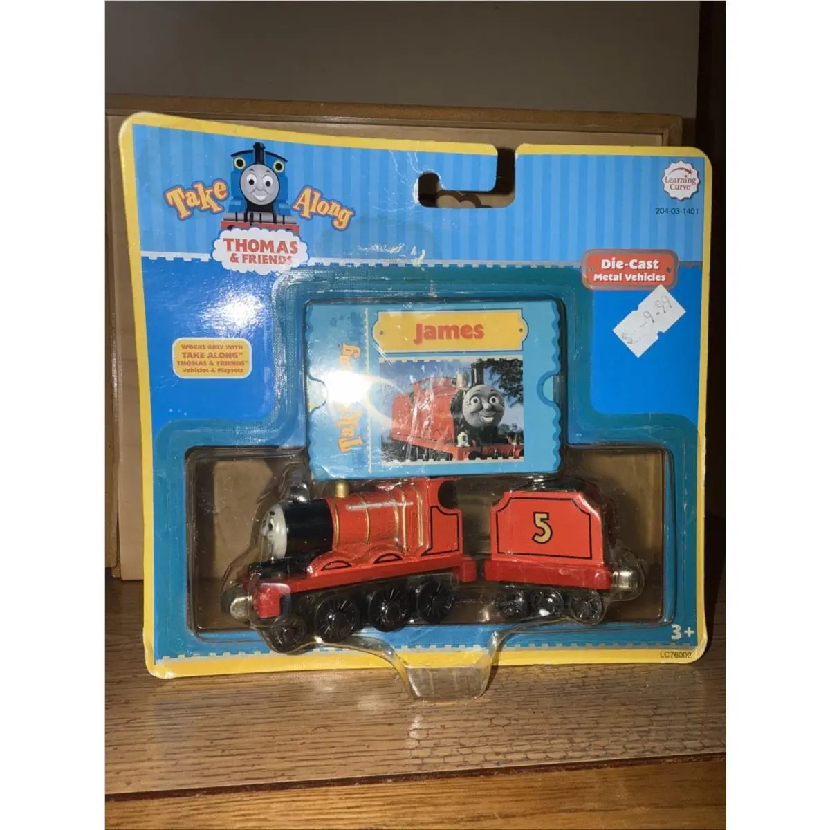James Thomas Friends Train Take Along n Play Diecast 2002 Red 5