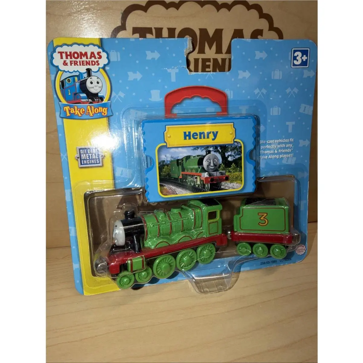 Henry Thomas Friends Train Take Along n Play Diecast 2002 3 Green