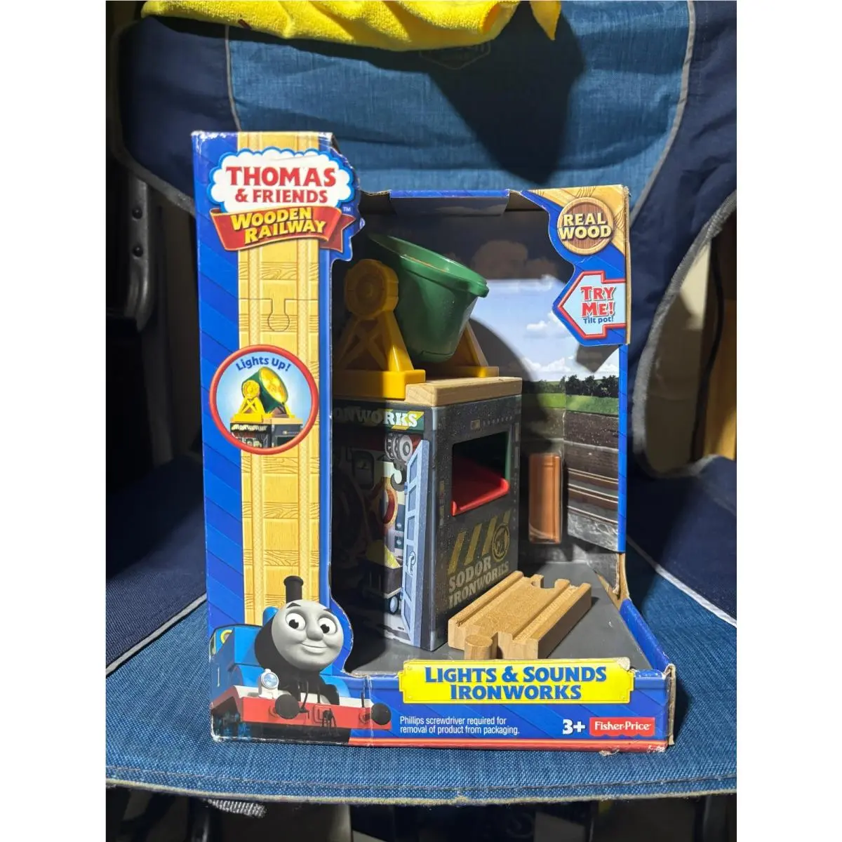 Lights and Sounds Ironworks Thomas Friends Wooden Railway - In The Box
