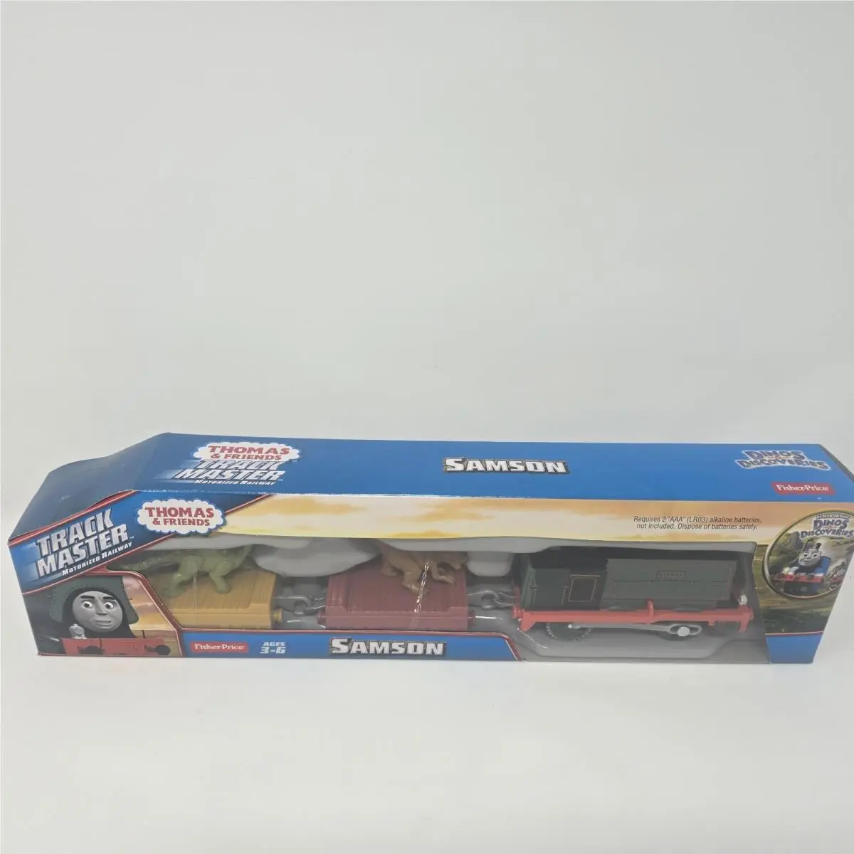 Mattel Thomas & Friends Trackmaster Thomas Friends Trackmaster Samson Motorized Engine with Cargo Cars Fisher‑pric