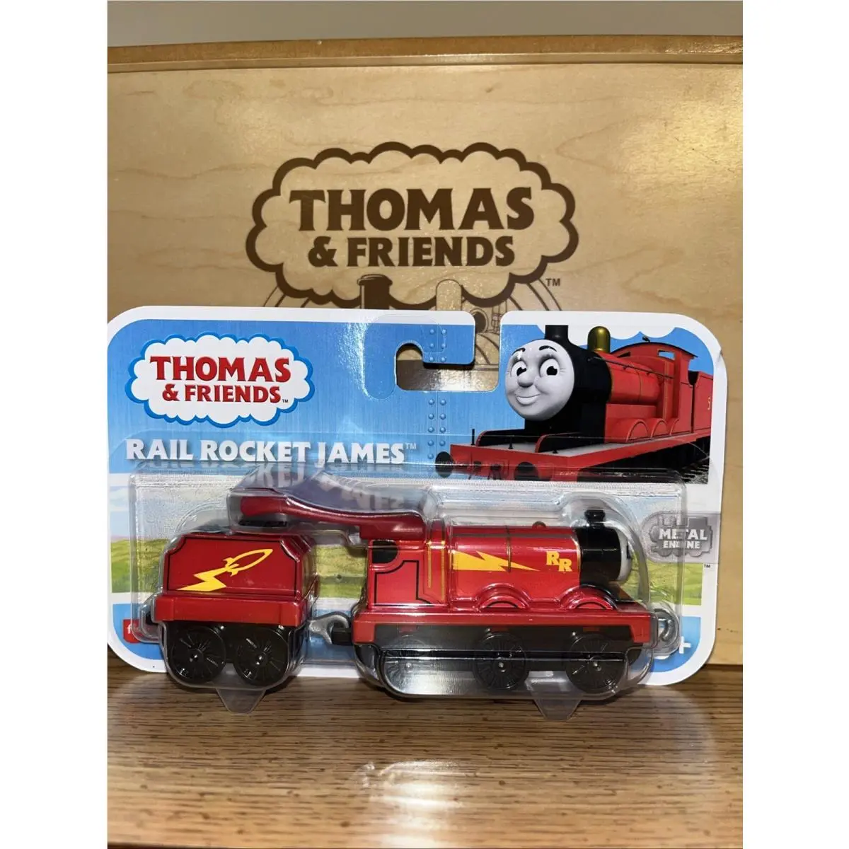 Rail Rocket James Thomas Friends Train Trakmaster Diecast Push Along