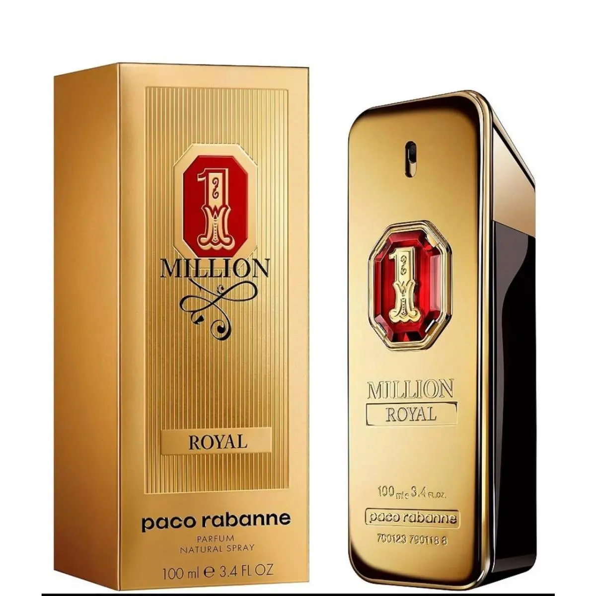 1 Million Royal Parfum 3.4 oz 100 ml Men`s Spray by Paco Rabanne